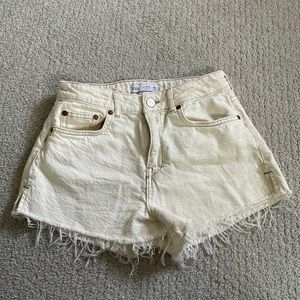 Zara girls jean shorts